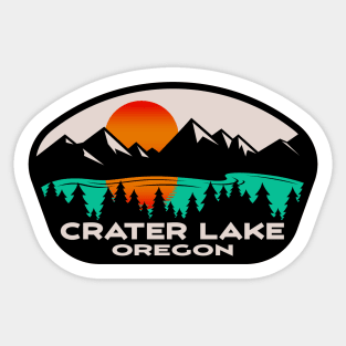 Crater Lake Oregon National Park Sticker